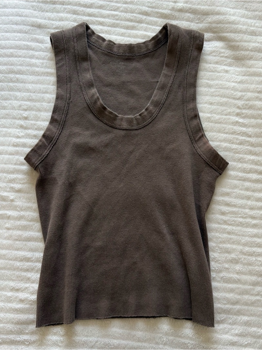 Brandy Melville Brown Connor Tank Top